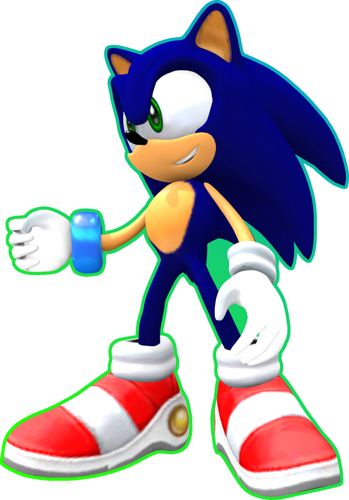 Thomas Dafoe Studios - Sonic The Hedgehog Clipart (1117x1600), Png Download