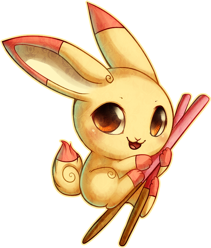 Fox Head By Rones - Cute Pet Anime Clipart (748x865), Png Download