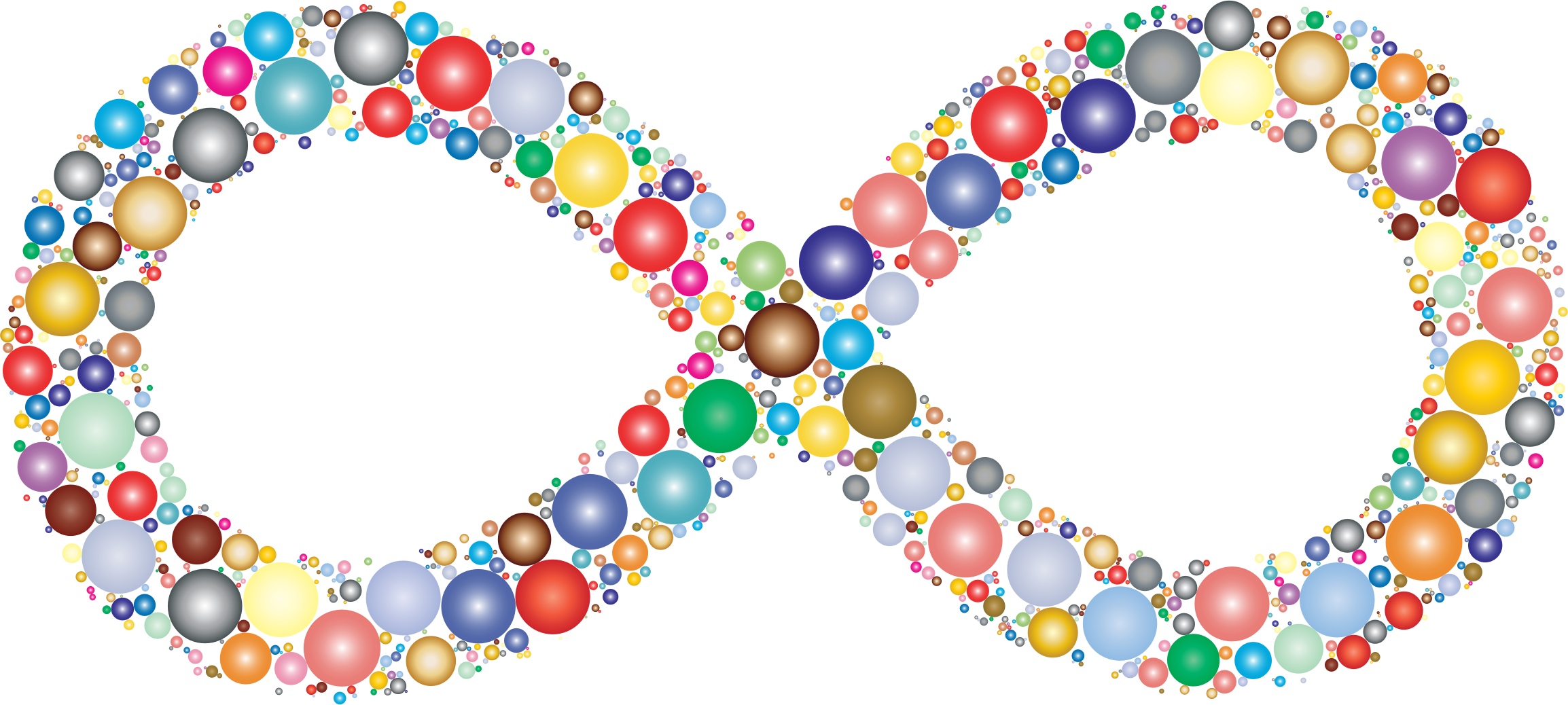 Big Image - Infinity Symbol Logo Png Clipart (2308x1038), Png Download