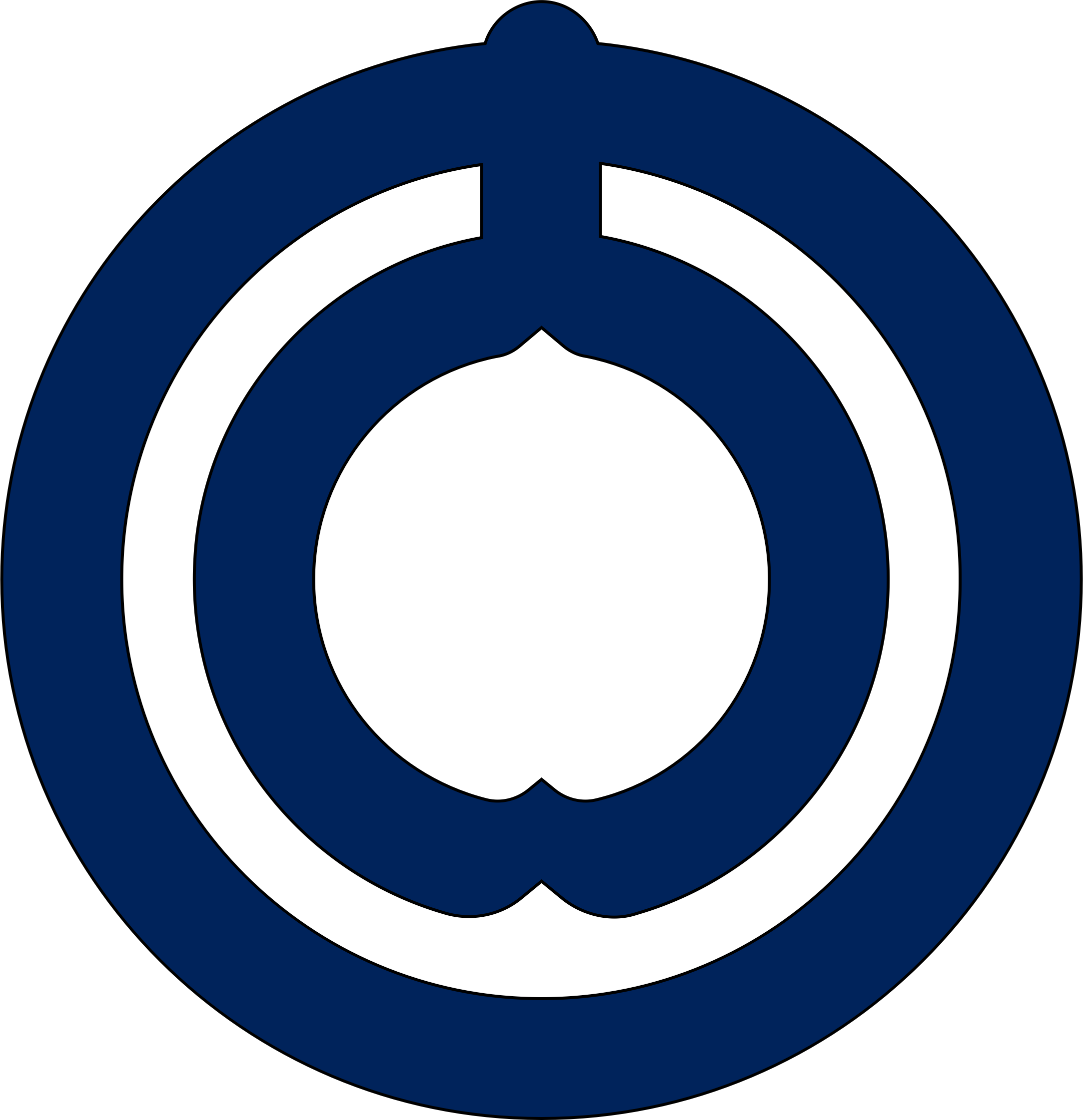 Area Disk Circle Logo Symbol - Oceancanada Clipart (725x750), Png Download