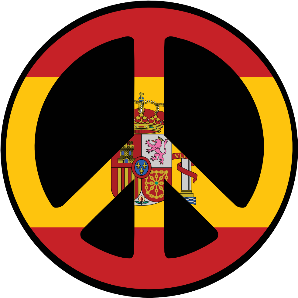 Spain Peace Clipart (999x999), Png Download