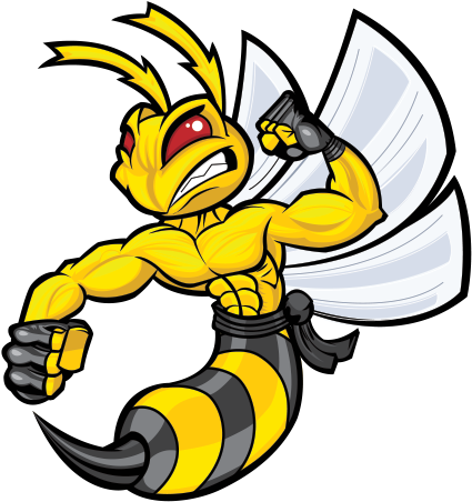 Hornet Clipart Advance - Angry Wasp - Png Download (600x600), Png Download