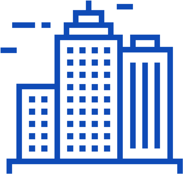 Corporate Office Properties - Building Clipart (640x605), Png Download