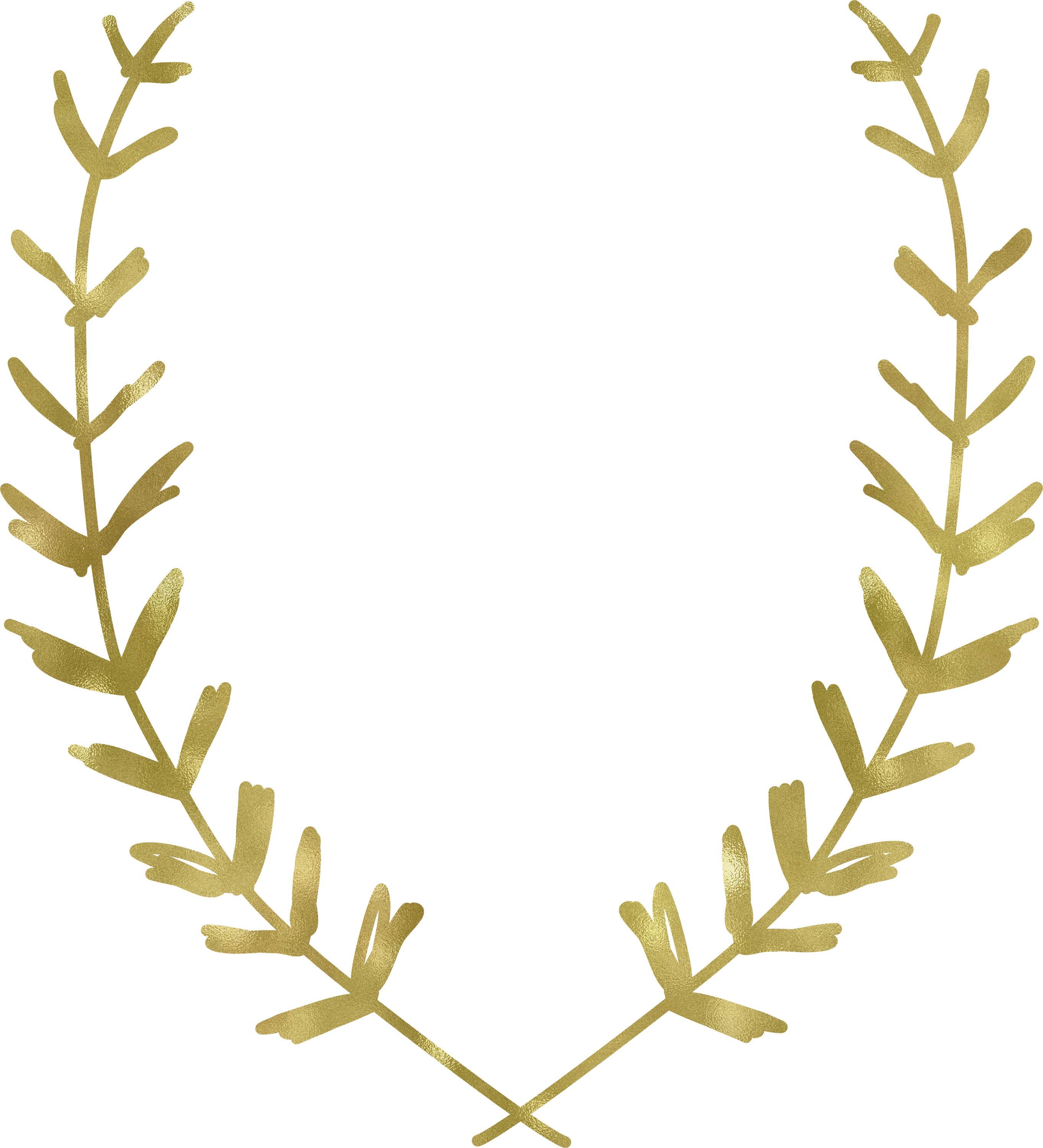 Laurel Wreath Clipart (2725x3000), Png Download