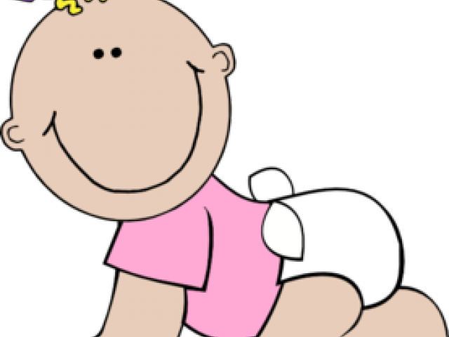 Little Girl Clipart Transparent Background - Cute Baby Clip Art - Png Download (640x480), Png Download
