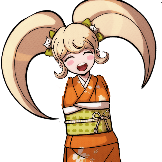 #imagine You Come Out Of An Arm Transplant - Hiyoko Saionji Sprites Png Clipart (580x560), Png Download