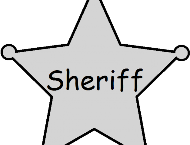 Original - Sheriff Badge Clipart - Png Download (640x480), Png Download