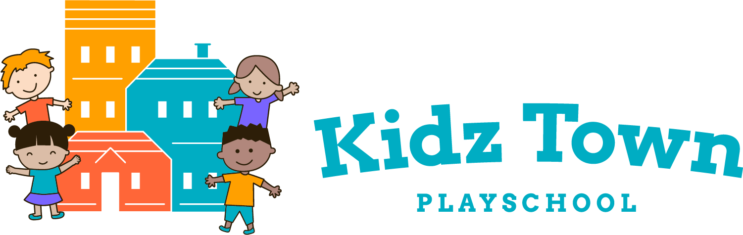 Child Care - Kidz Town Playschool Child Care Clipart (1501x475), Png Download