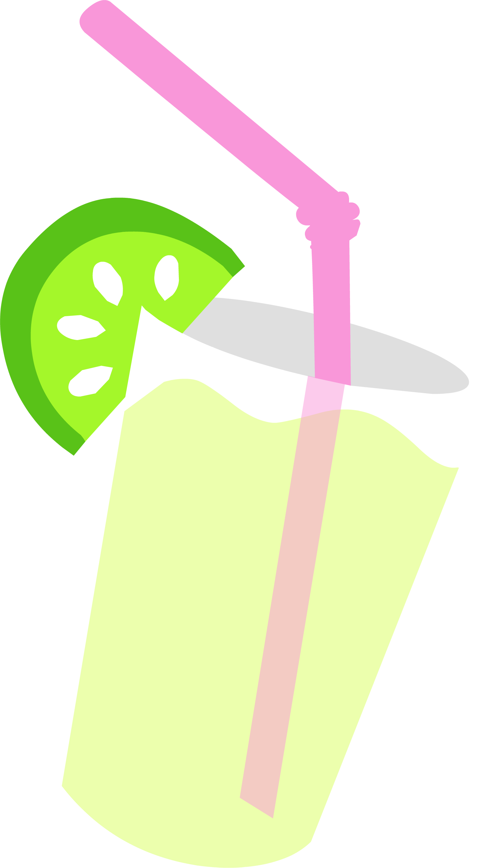 Cocktails Clipart Shake Drink - My Little Pony Cutie Mark Lemonade - Png Download (1583x2808), Png Download