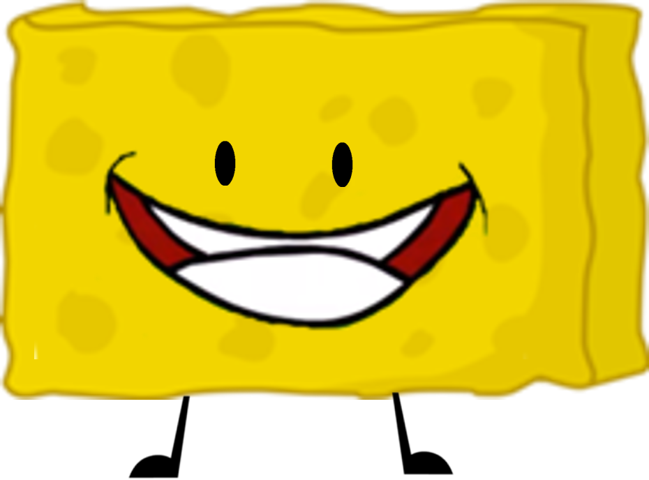 Meatball Clipart Bfdi - Spongey - Png Download (930x688), Png Download