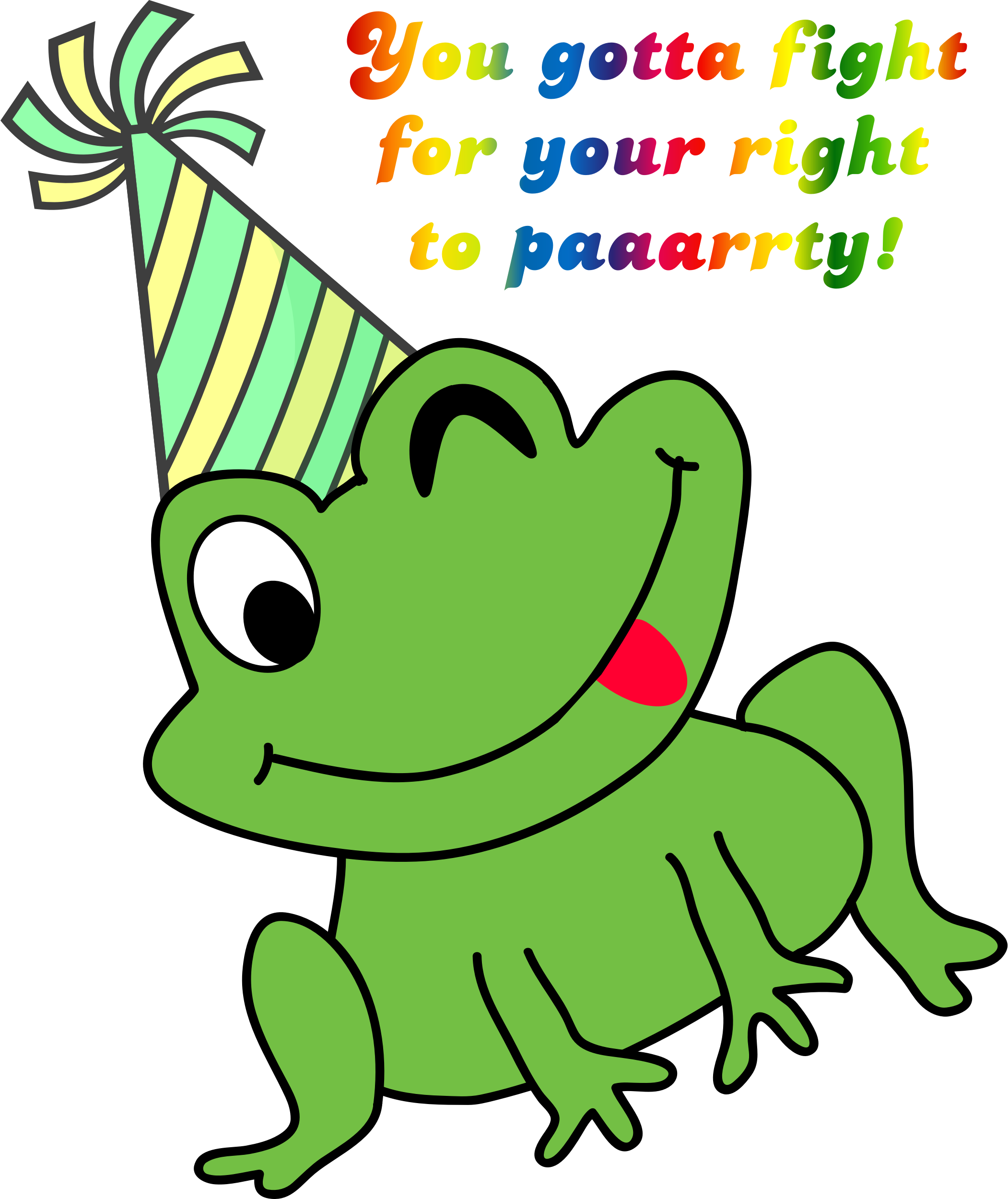 Green Frog Clipart Small Frog - Frog Png Clipart Transparent Png (2018x2400), Png Download