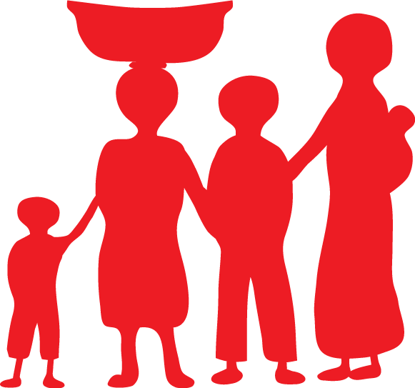 Street Children Logo Clipart (581x543), Png Download