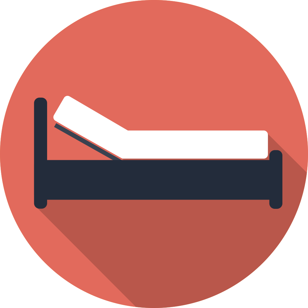 Adjustable Bed Clipart (1000x1000), Png Download