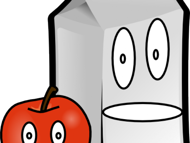 Apple Clipart Milk - Apple Clip Art - Png Download (640x480), Png Download