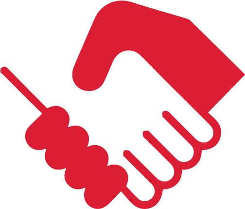 Image Of Two People Shaking Hands As A Gesture Of Trust - People Shaking Hands Icon Clipart (635x626), Png Download