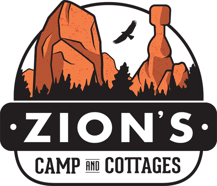 Zion's Camp And Cottages Clipart (700x601), Png Download