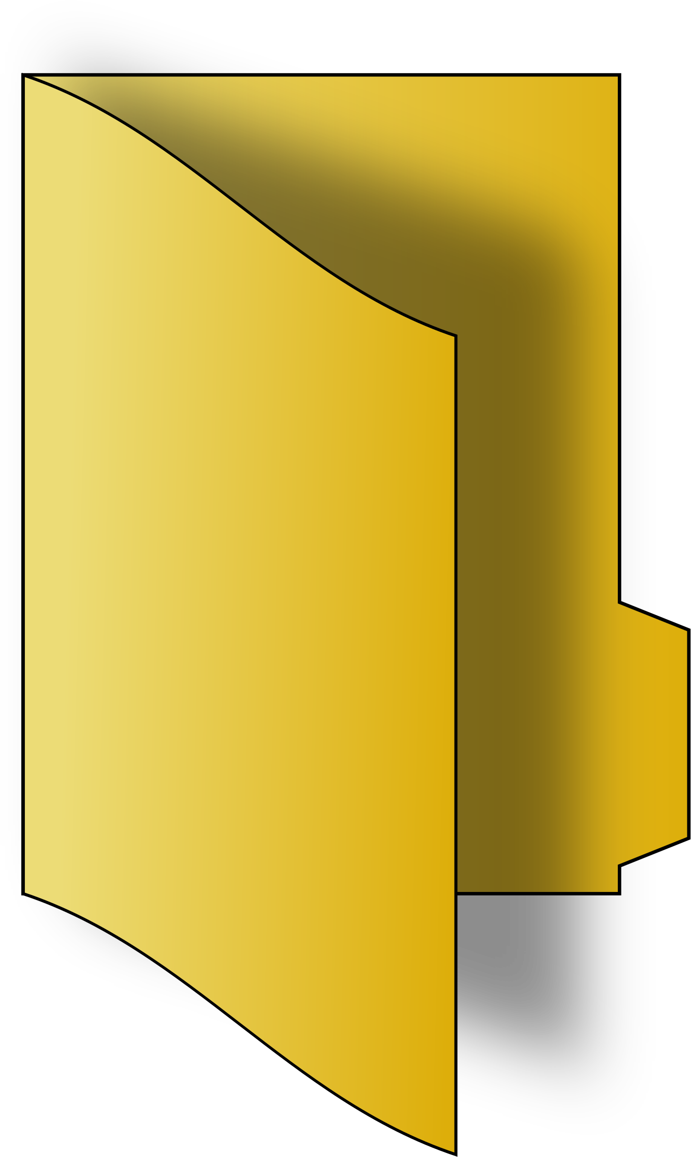 Big Image - Manilla Folder Clipart - Png Download (1527x2400), Png Download