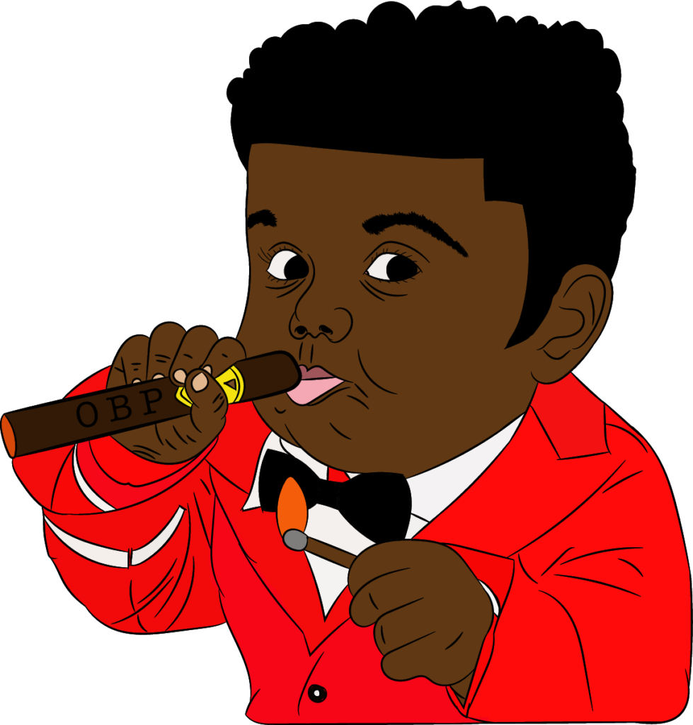 Original Boss Player - Cartoon Clipart (979x1024), Png Download