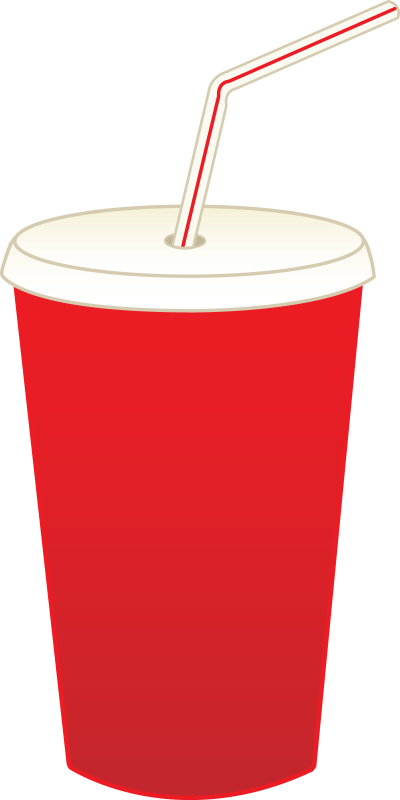Pin Soda Pop Clip Art - Movie Drink Clip Art - Png Download (400x800), Png Download