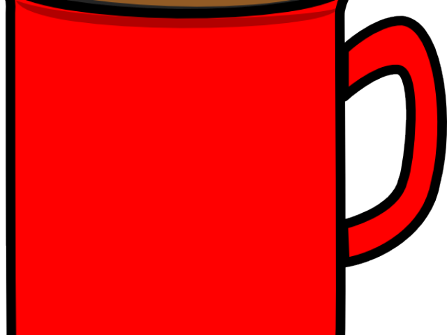 Mug Clipart Red Mug - Mug - Png Download (640x480), Png Download