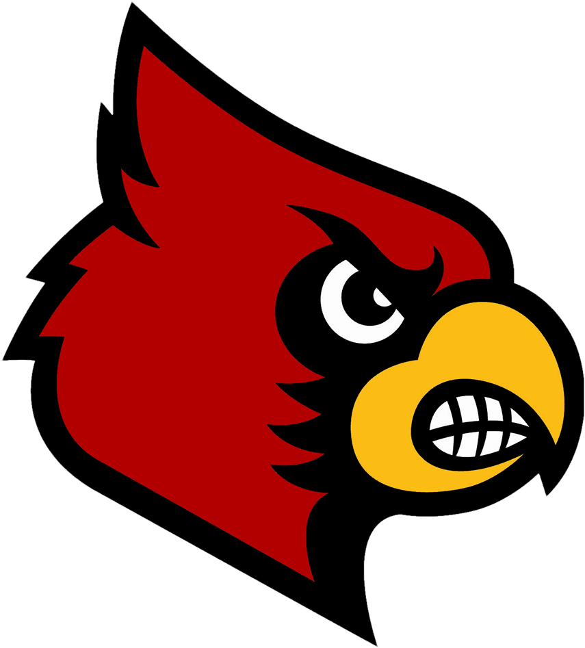 Cardinal Football Clipart At Getdrawings - Louisville Cardinals Logo - Png Download (880x960), Png Download