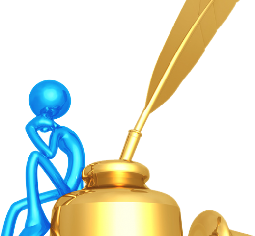 Quill Clipart Kalam - Thought - Png Download (640x480), Png Download