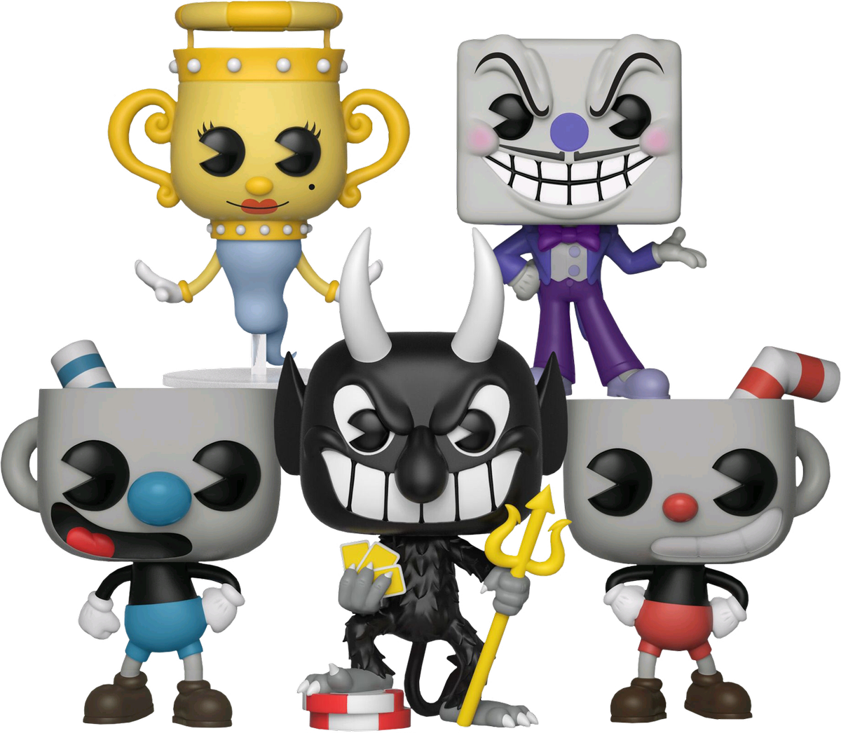 Gonna Start Work On Both The Minigun Bastion Controller - Cuphead Pop! Vinyl Figure Clipart (1200x1046), Png Download
