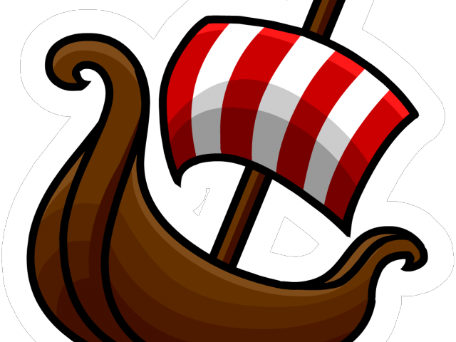 Viking Ship Clipart Viking Longboat - Vikings - Png Download (640x480), Png Download