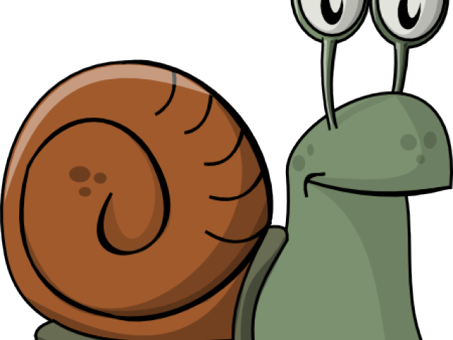 Mollusc Clipart Mouth - Slowly Clipart - Png Download (640x480), Png Download