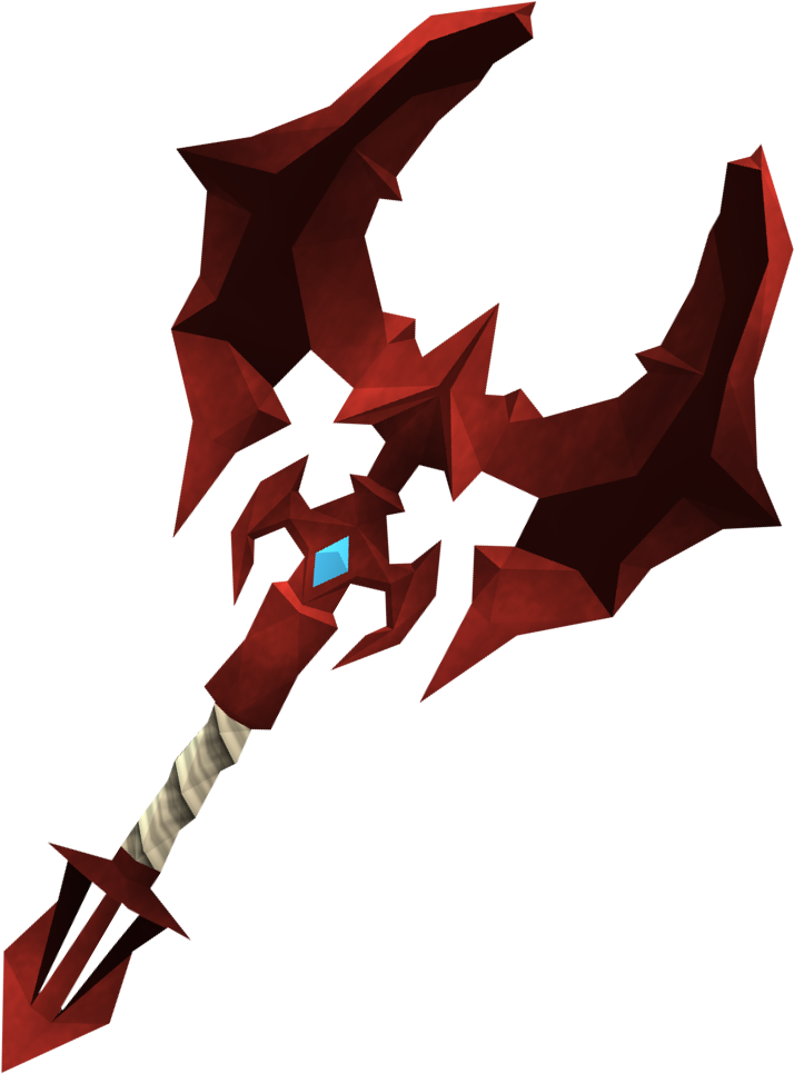 Battleaxe Runescape Wiki Fandom - Red Battleaxe Clipart (714x966), Png Download