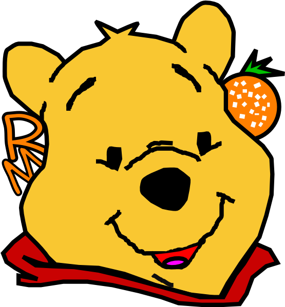 Winnie The Pooh Icon Clipart (570x598), Png Download