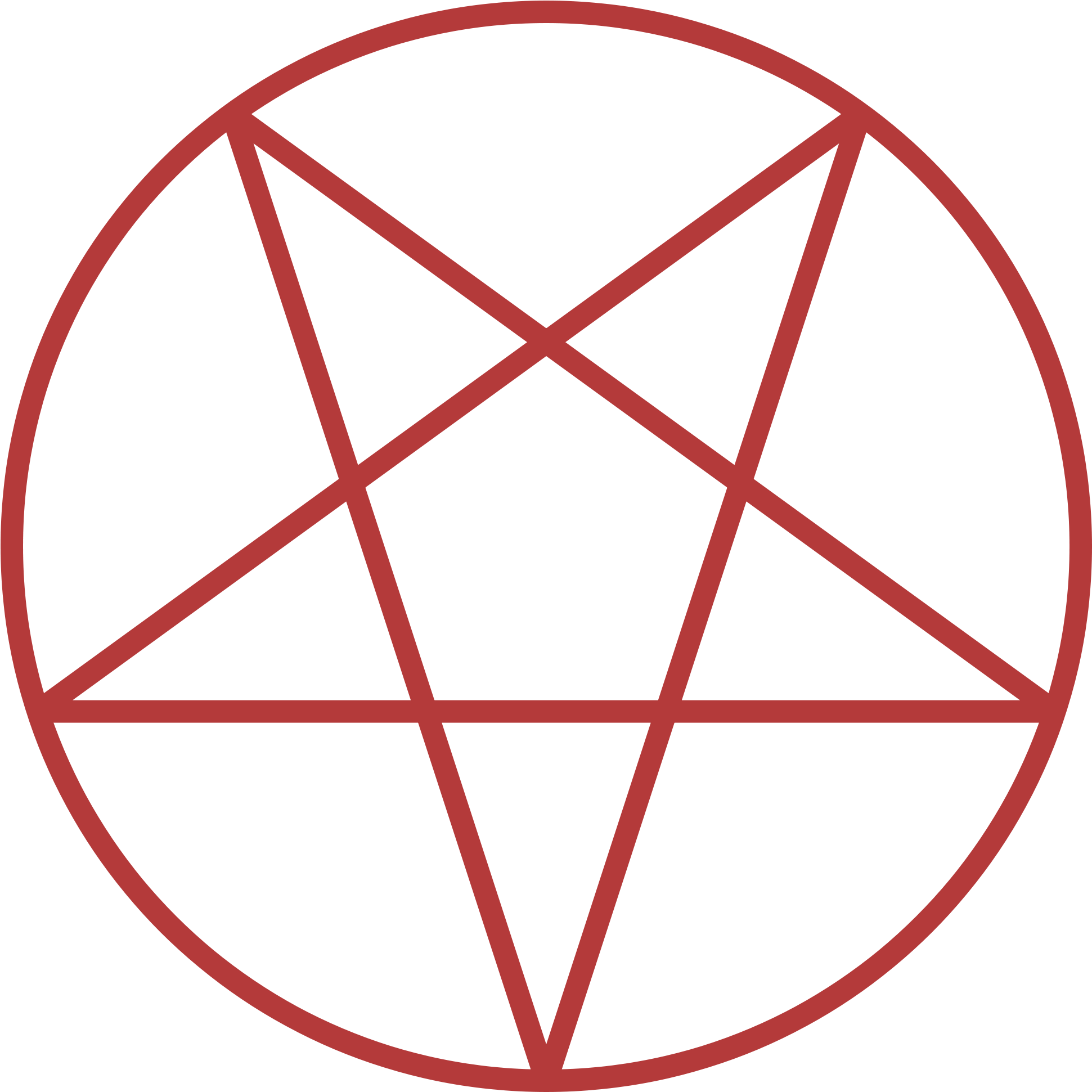 Church Of The Lost - Satanism Pentagram Clipart (2000x2000), Png Download