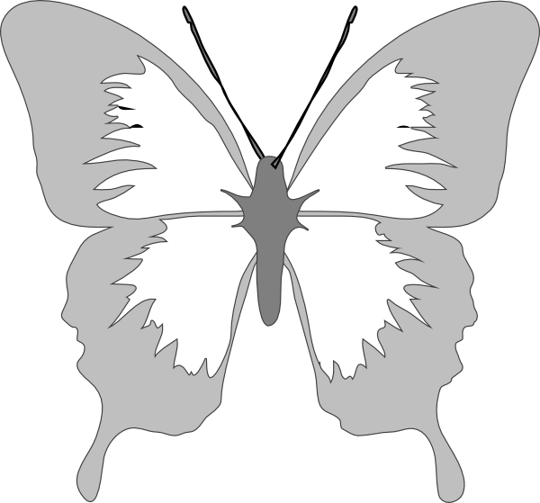 Butterfly Clip Art - Png Download (600x559), Png Download