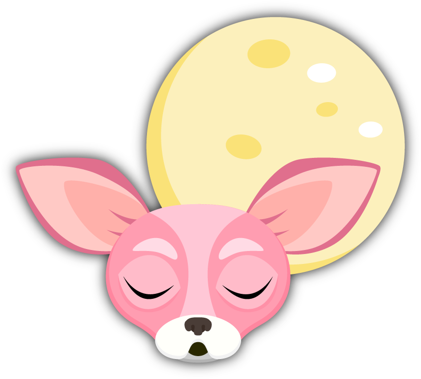 Pink Valentine's Chihuahua Emoji Stickers - Cartoon Clipart (855x768), Png Download
