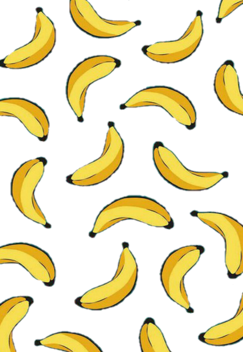 Image Black And White Stock Wallpaper Amarillo Platanos - Banana Png Clipart (786x1135), Png Download