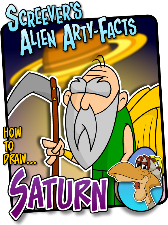 Saaf Saturn Title Page - Cartoon Clipart (612x792), Png Download