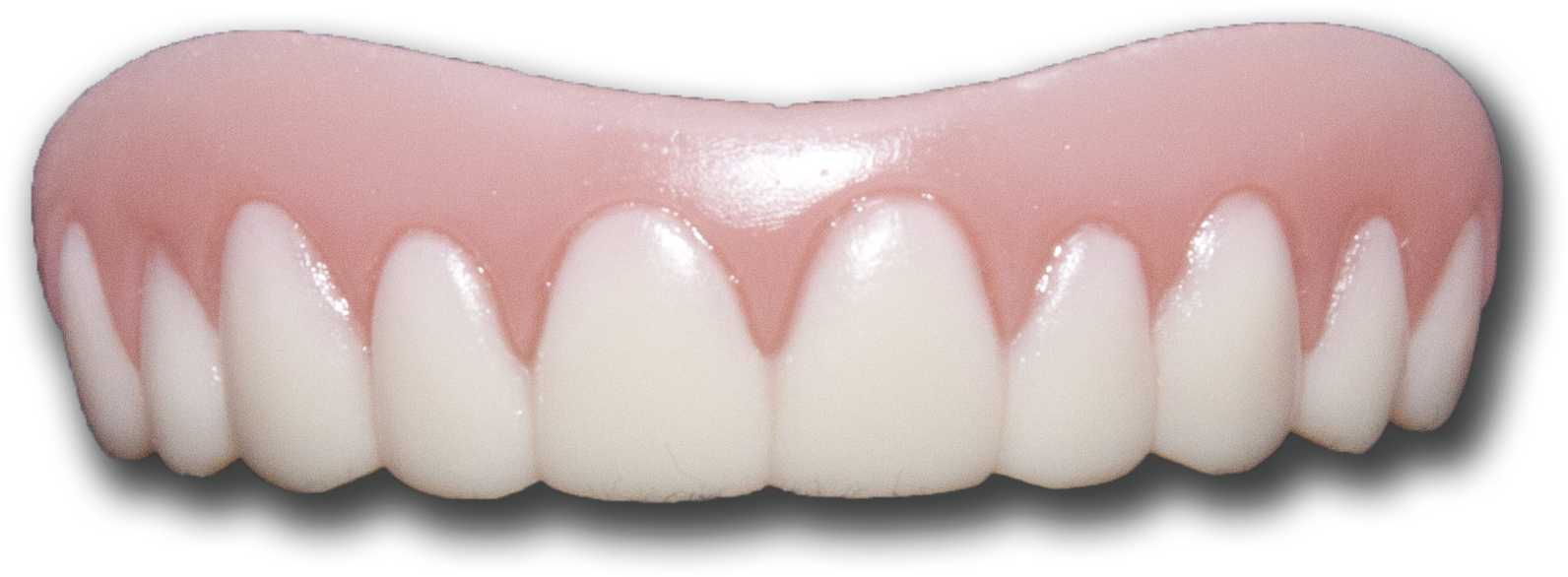 Teeth - Dr. Baileys Secure Instant Smile Upper One Size Fits Clipart (1764x696), Png Download