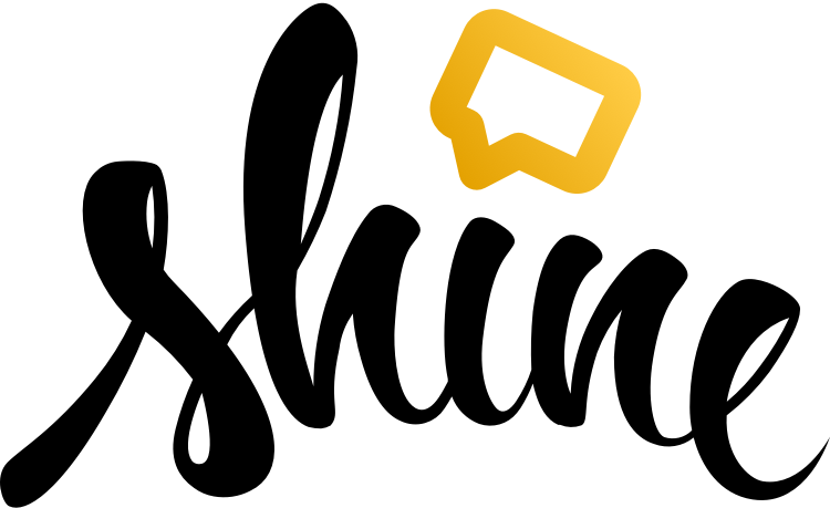 Shine - Daily Shine Text Clipart (750x459), Png Download