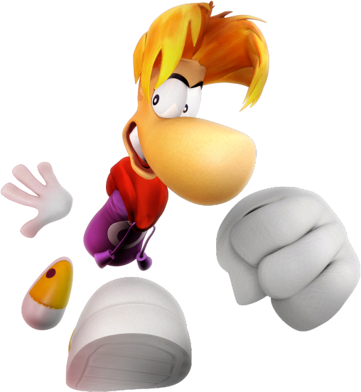 Sega Saturn, Ms-dos And The Sega Dreamcast - Nibroc Rock Rayman Clipart (600x600), Png Download