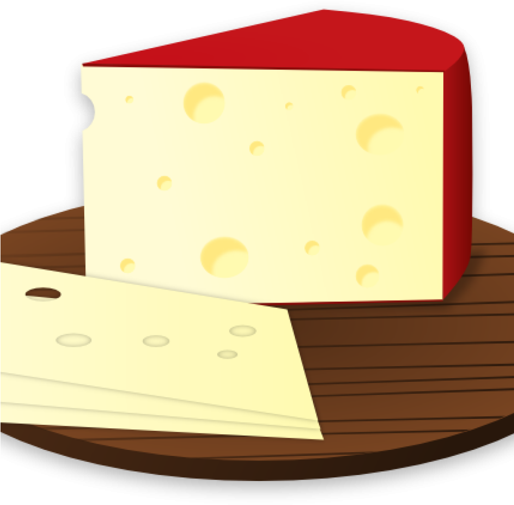 Cheese Clipart Cheese Clip Art At Clker Vector Clip - Png Download (1024x1024), Png Download