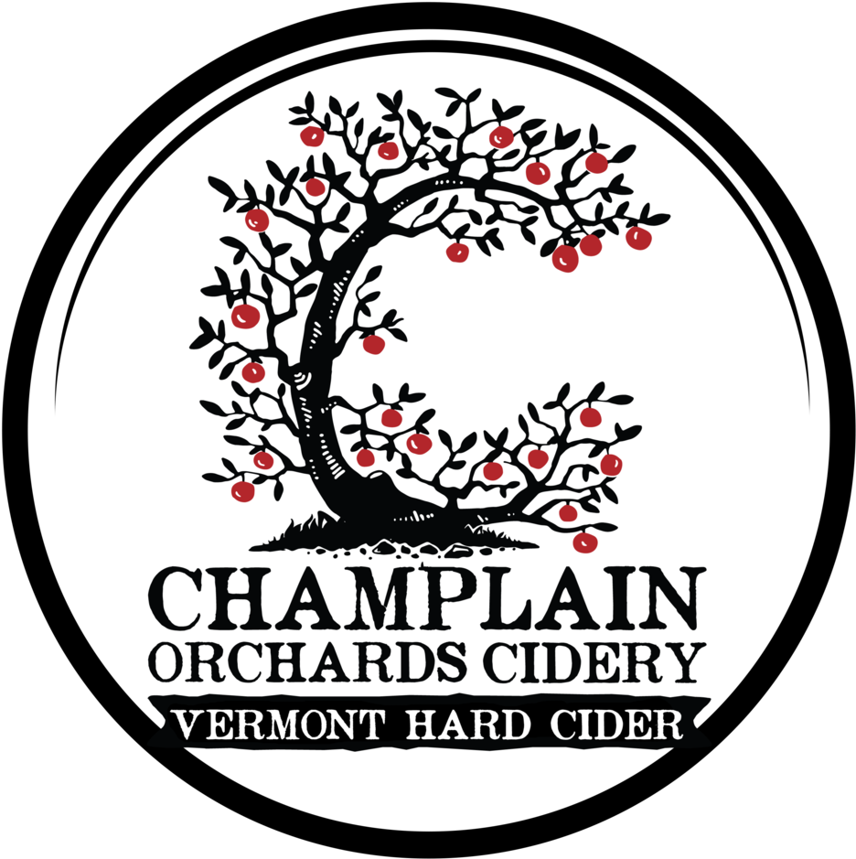 Clip Freeuse Stock Wholesale Orchards Cidery Circlelogo - Champlain Orchards Cidery - Png Download (1000x1000), Png Download