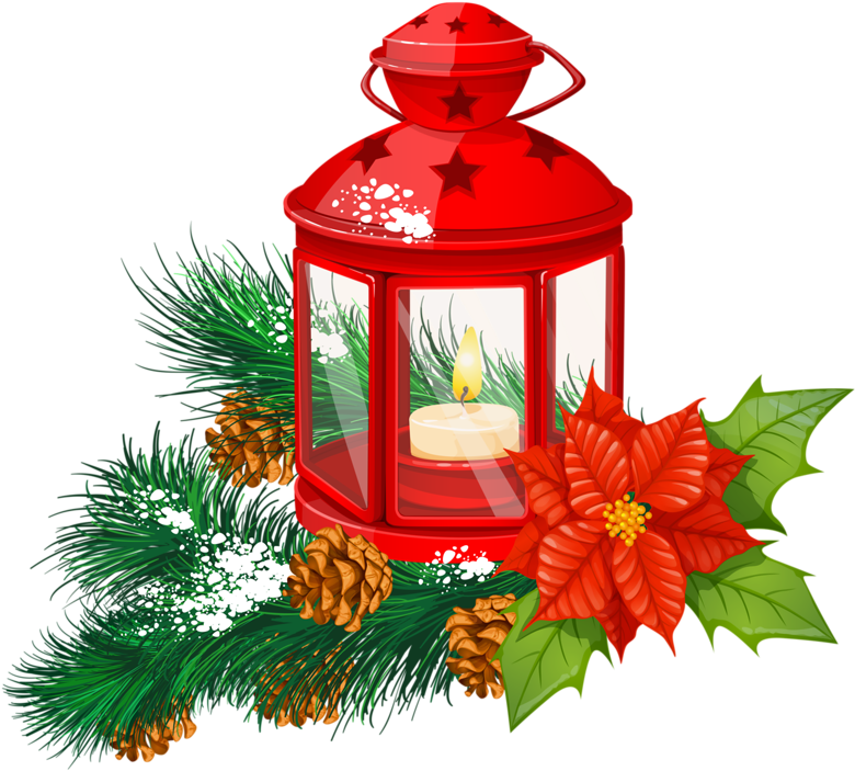 Christmas Free Clipart Candle - Png Download (600x545), Png Download