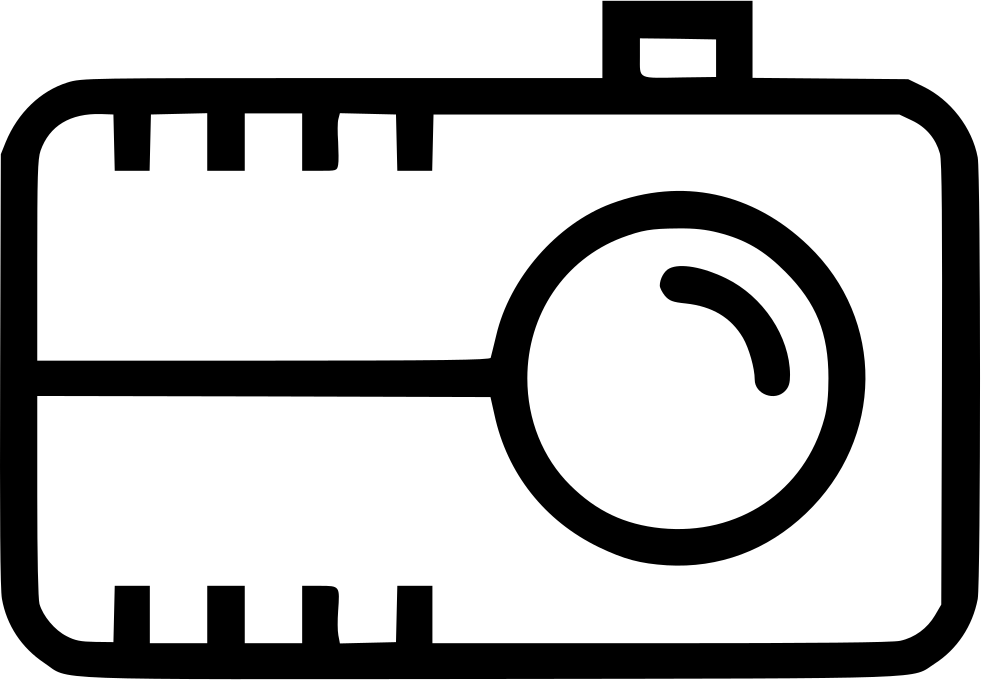 Video Camera Old Vintage Comments - Pokémon Black And White Clipart (981x680), Png Download