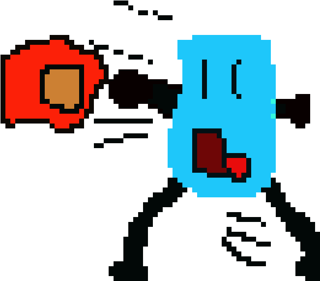 Water,fire Flare Fist Clipart (850x700), Png Download