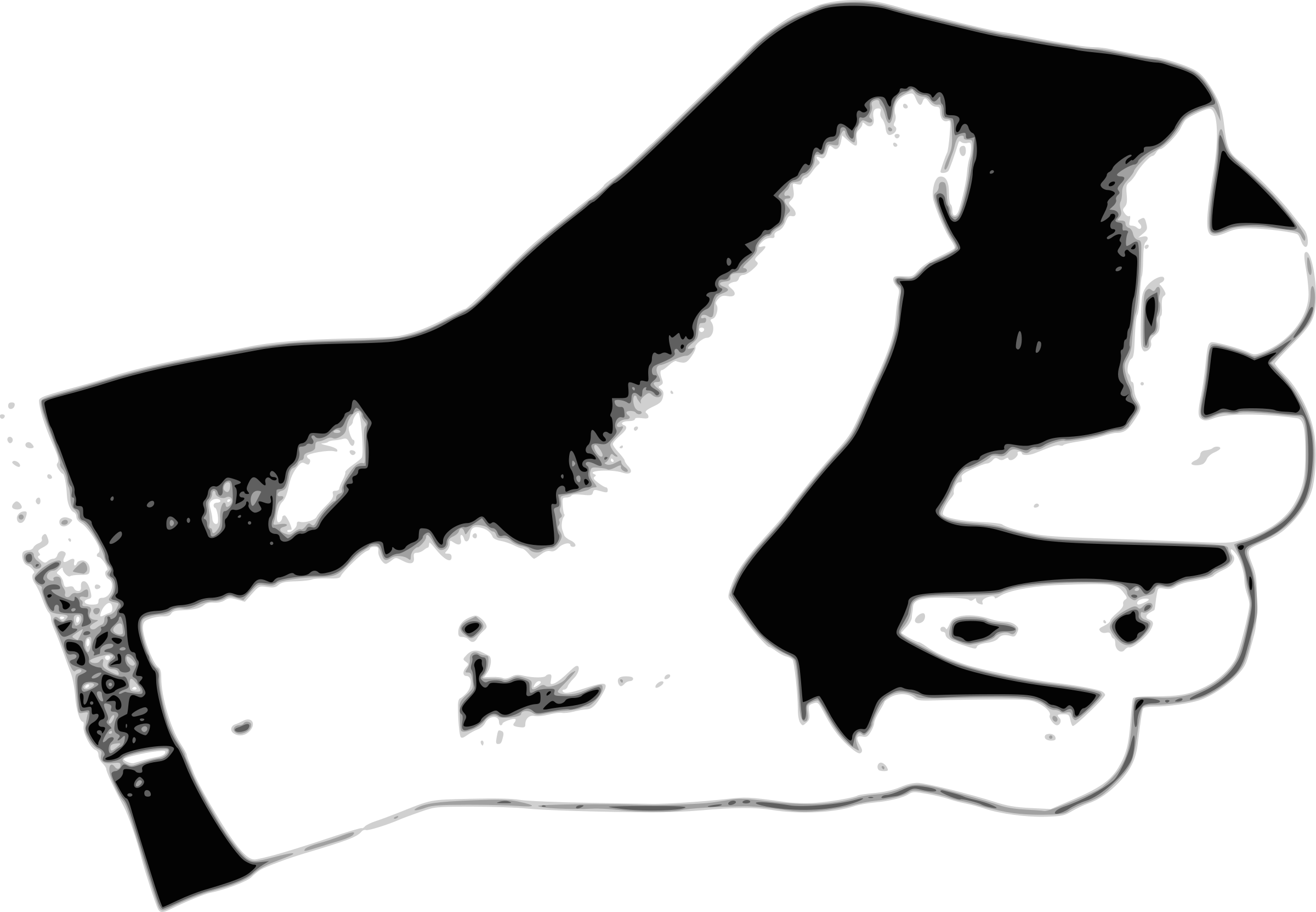 Big Image - Fist Clipart (2400x1662), Png Download