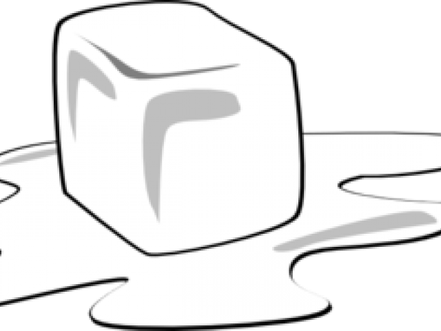 Ice Cube Clipart Melting Point - Clip Art - Png Download (640x480), Png Download