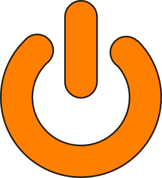 This Free Clip Arts Design Of Power Button - Png Download (540x595), Png Download