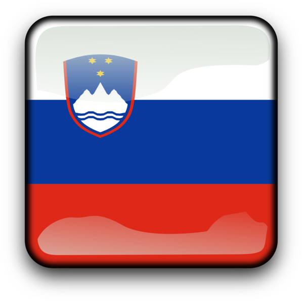 Association Of Radio Amateurs Of Slovenia Computer - Slovenia Flag Clipart (750x750), Png Download