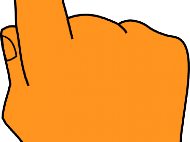 Pointing Hand Clip Art - Png Download (640x480), Png Download