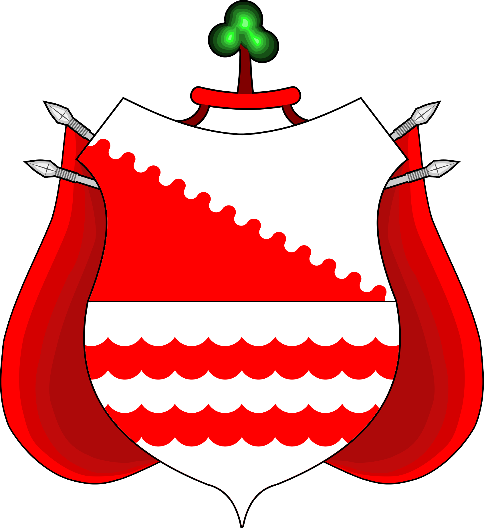Coat Of Arms Of The Mosquito Monarchy - Reino De Los Misquitos Clipart (1692x1845), Png Download
